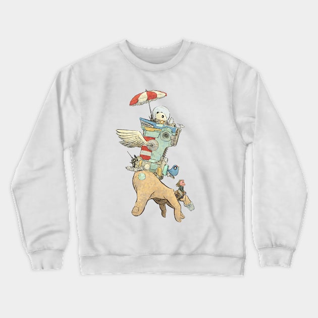 Hand Racer Crewneck Sweatshirt by jesse.lonergan